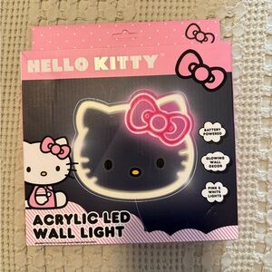 Hello Kitty Pink and White LED Wall Light